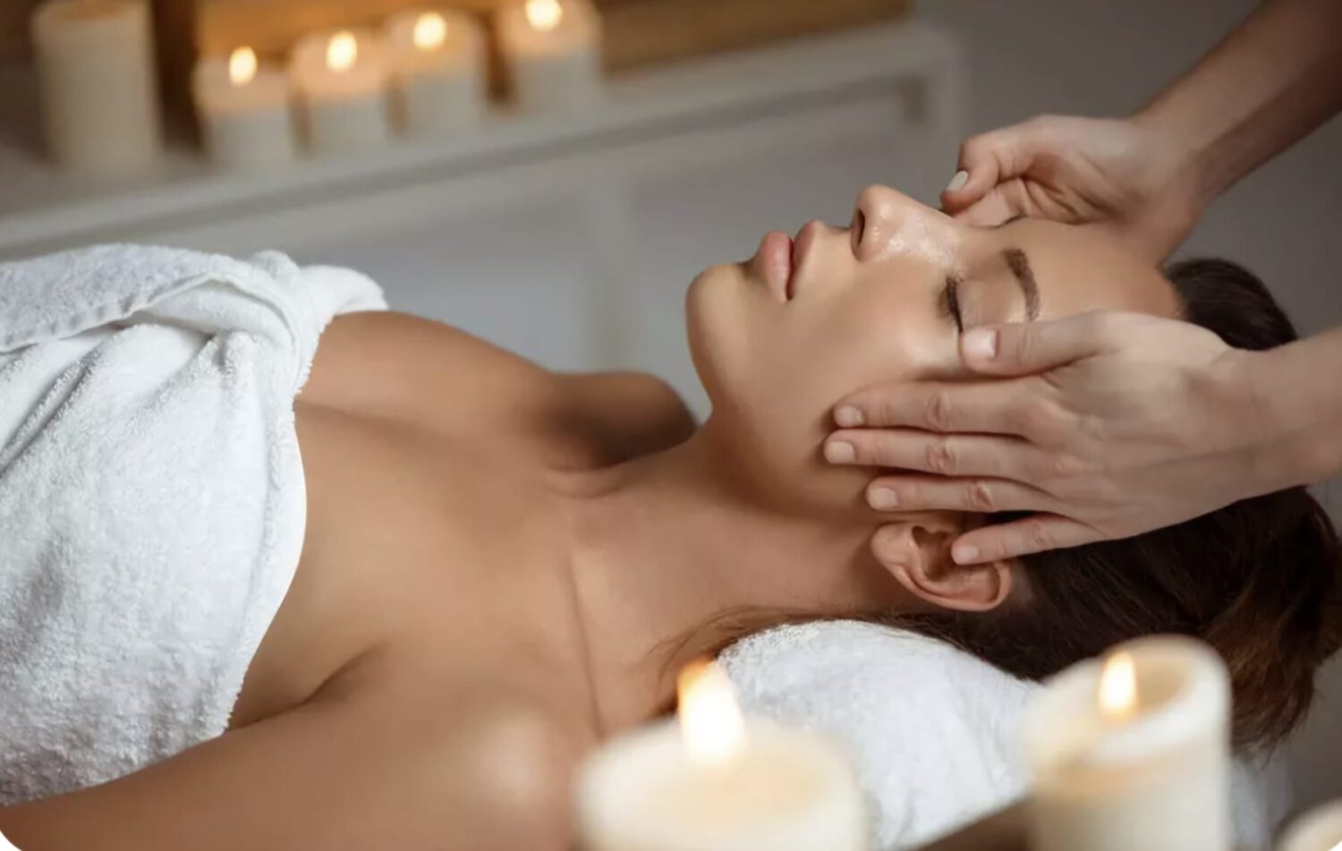 Drainage lymphatique liftant du visage